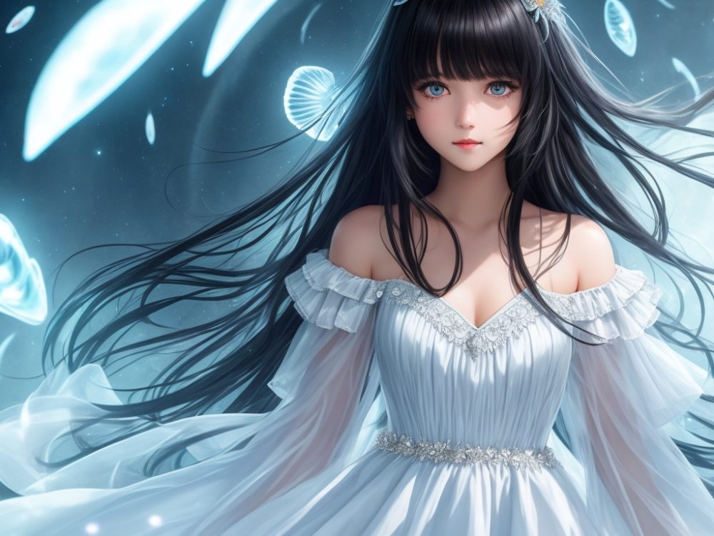 Leo's Gaze: Captivating AI Anime Girl Character Artistry by Diki